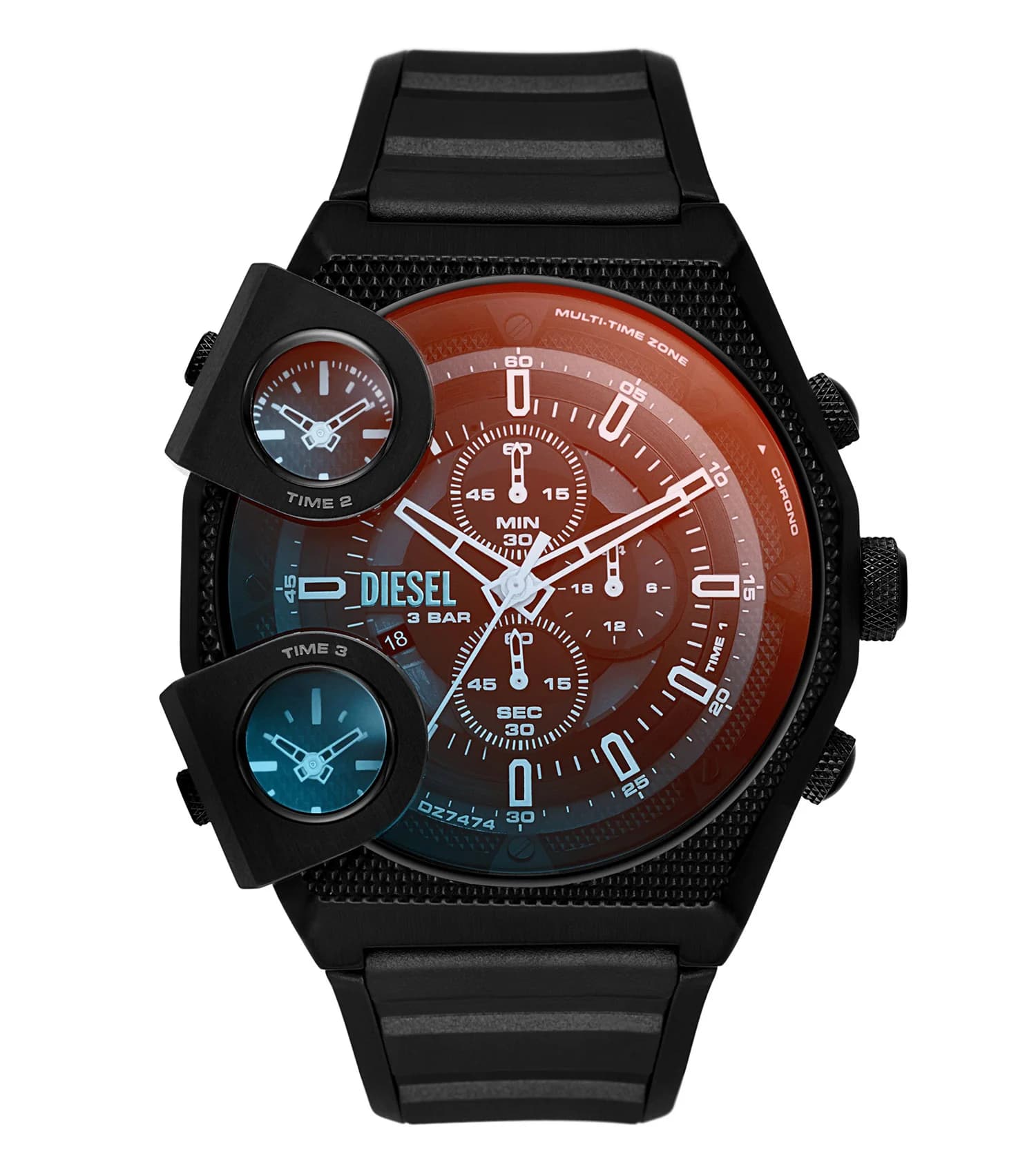 Framed Chronograph 44mm Black view 1